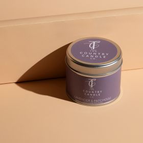 Lavender & Patchouli Pastel Tin Candle